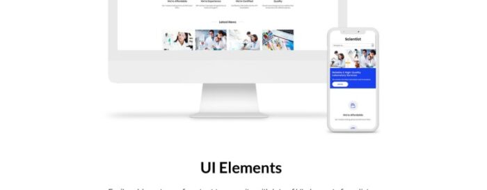 Ilmuwan - Template Joomla Bersih Laboratorium Sains - Fitur Gambar 2