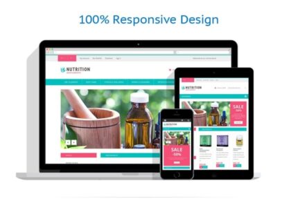 Tema Magento Suplemen Hidup Sehat - Fitur Gambar 1