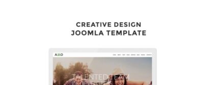 Alilo - Template Joomla Multihalaman Desain Web Modern - Fitur Gambar 1