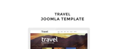 Travel - Template Joomla Blog Pariwisata Mewah - Fitur Gambar 1