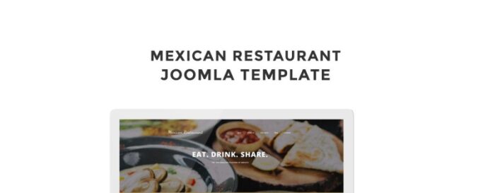 Restoran Meksiko - Template Joomla Restoran Meksiko yang Elegan - Fitur Gambar 1