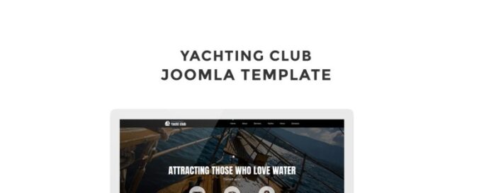 Template Joomla Yachting Club - Fitur Gambar 1