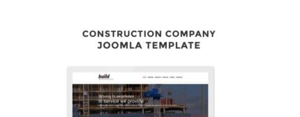 Build - Template Joomla Multipage Modern Perusahaan Konstruksi - Fitur Gambar 1