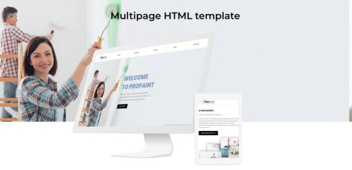 PROPAINT - Template Situs Web HTML Kreatif Multihalaman Perusahaan Pengecatan - Fitur Gambar 2