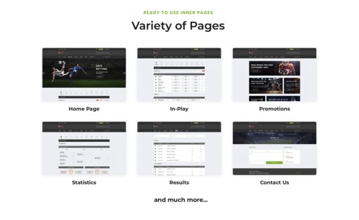 S-Bet - Template Situs Web HTML Multihalaman Taruhan Online - Fitur Gambar 3