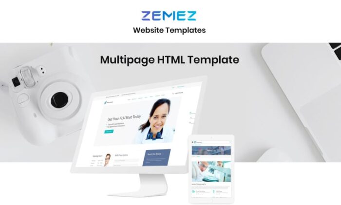 Apotek - Template Situs Web HTML5 Multihalaman Medis - Fitur Gambar 1