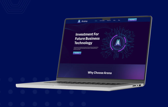 Arena ICO Meluncurkan Template Situs Web HTML5 Bootstrap - Fitur Gambar 2