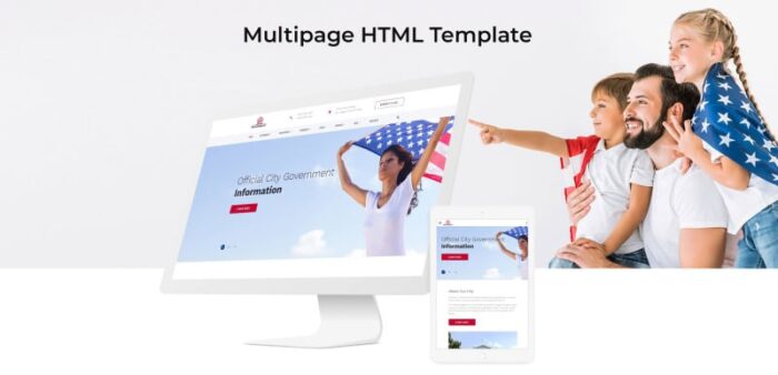 Pemerintah - Template Situs Web HTML Multihalaman Pemerintah Kota Resmi - Fitur Gambar 2