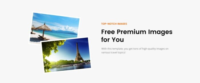 Hot Deals - Template Situs Web HTML Multihalaman Bersih Agen Perjalanan - Fitur Gambar 4