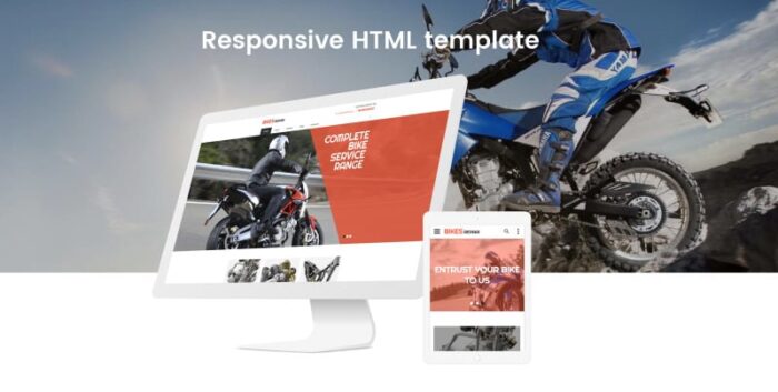 Perbaikan Sepeda Motor - Perbaikan & Layanan Sepeda Motor Template Situs Web HTML Bersih Responsif - Fitur Gambar 2