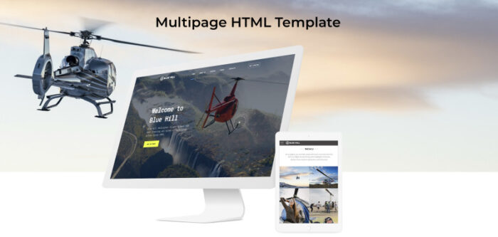 Blue Hill - Template Situs Web HTML Kreatif Multihalaman Sekolah Penerbangan - Fitur Gambar 2