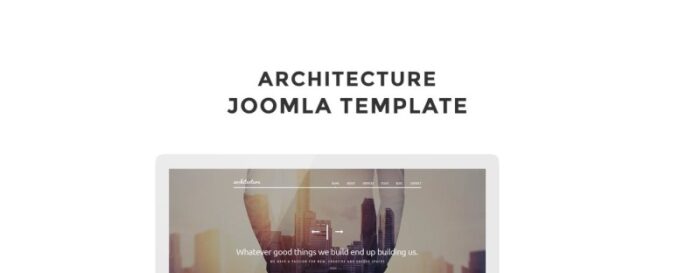 Arsitektur - Template Joomla Arsitektur - Fitur Gambar 1