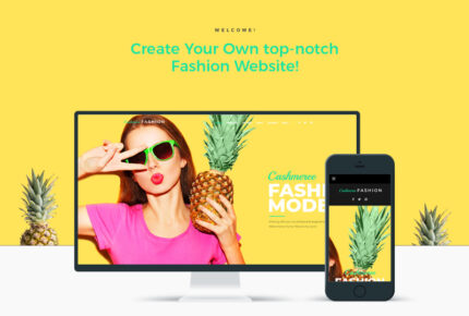 Tema WordPress Fashion - Fitur Gambar 1