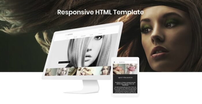 Vera Burton - Template Situs Web HTML Responsif Halaman Pribadi yang Elegan - Fitur Gambar 2