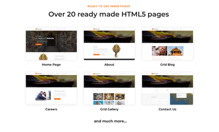 Hindu Faith - Template Situs Web HTML Modern Multihalaman Hinduisme - Fitur Gambar 3