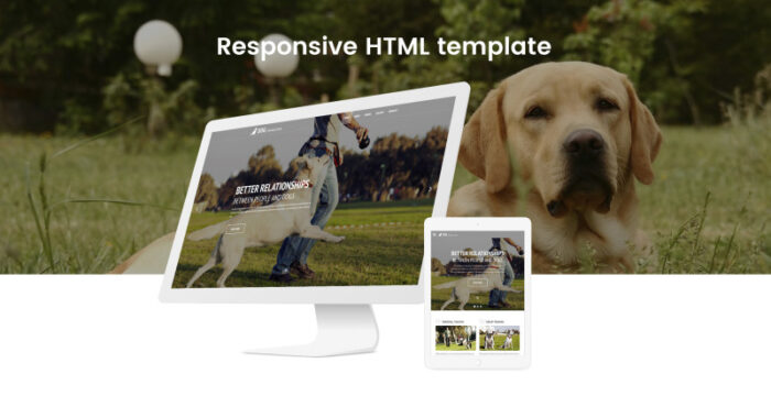 Pusat Pelatihan Anjing - Template Situs Web HTML Modern Responsif Template Anjing - Fitur Gambar 2