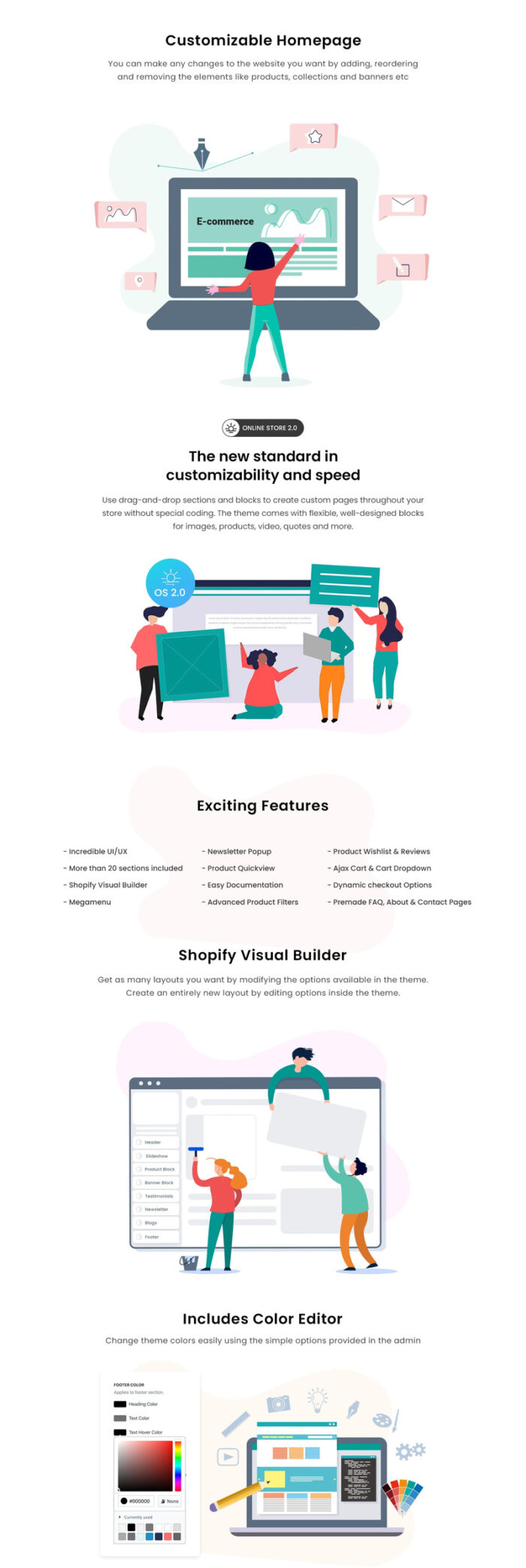 Tema Shopify Responsif Wine&Dine - Fitur Gambar 1