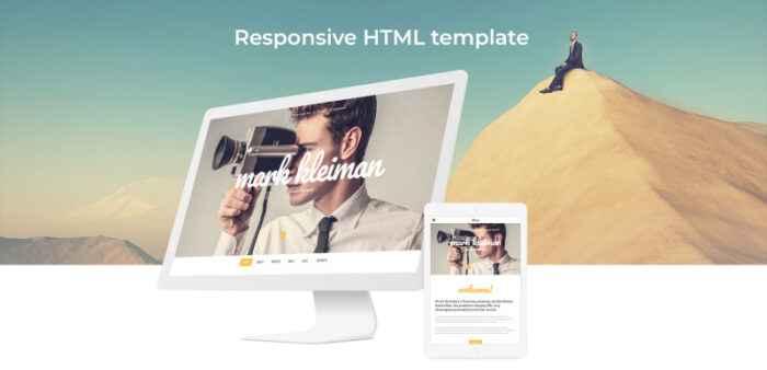 Mark Kheiman - Template Situs Web HTML Modern Responsif Film - Fitur Gambar 2