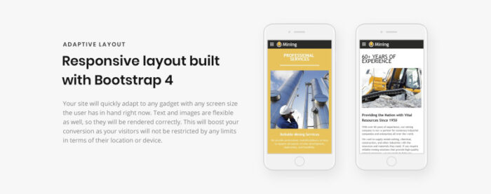 Pertambangan - Template Situs Web HTML Kreatif Responsif Industri - Fitur Gambar 6