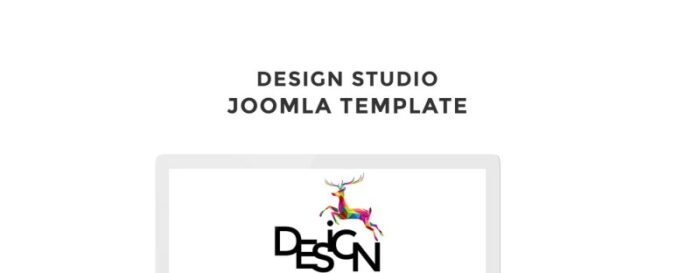 Desain - Template Joomla Kreatif Responsif Studio Desain - Fitur Gambar 1