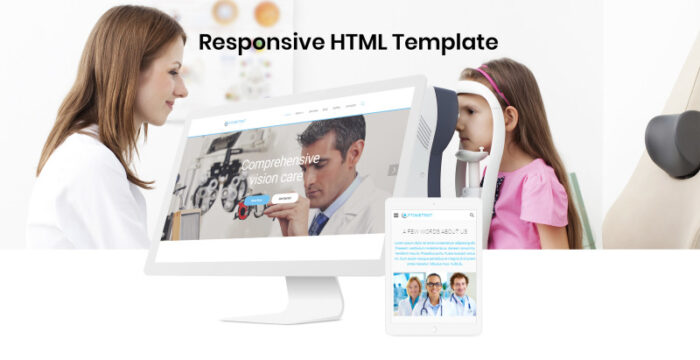 Dokter Mata - Template Situs Web HTML Bersih Responsif Klinik Medis - Fitur Gambar 2