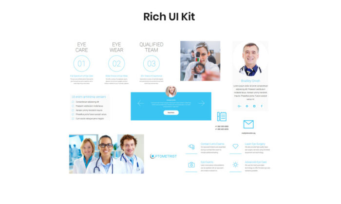 Dokter Mata - Template Situs Web HTML Bersih Responsif Klinik Medis - Fitur Gambar 3