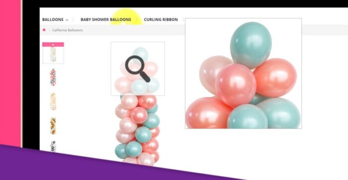 Tema Balon Meriah Magento - Fitur Gambar 5