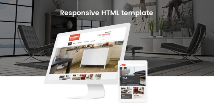 Lantai - Template Situs Web HTML Bersih Responsif Furnitur - Fitur Gambar 2