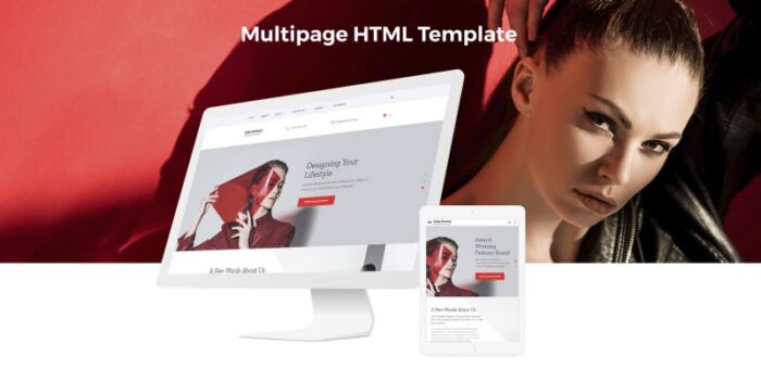 John Fortezi - Template Situs Web HTML Multihalaman Pakaian Mode Elegan - Fitur Gambar 2