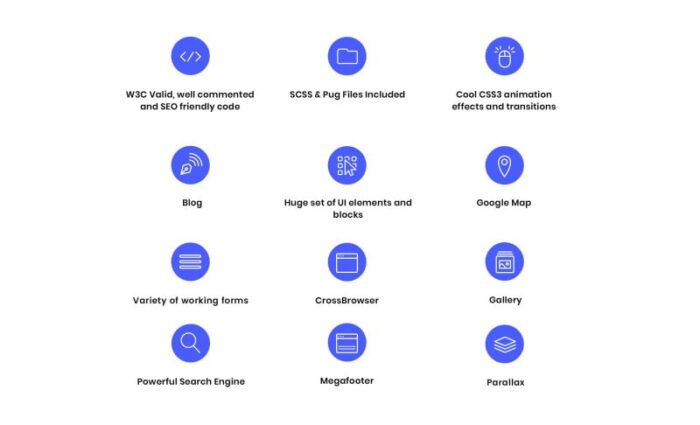 Arch - Template Situs Web HTML Multihalaman Arsitektur - Fitur Gambar 4