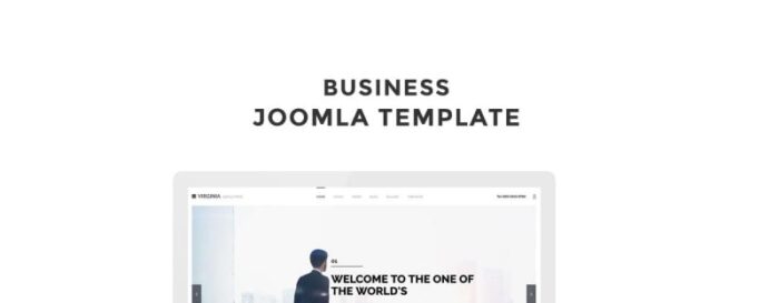 Template Joomla Virginia - Fitur Gambar 1