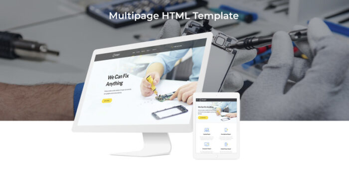 Fixit - Layanan Perbaikan Gadget Template Situs Web HTML5 Multihalaman Bersih - Fitur Gambar 2