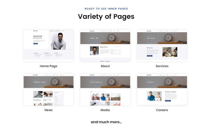 Konsultan - Template Situs Web HTML Multihalaman Perusahaan Konsultasi Bergaya - Fitur Gambar 2