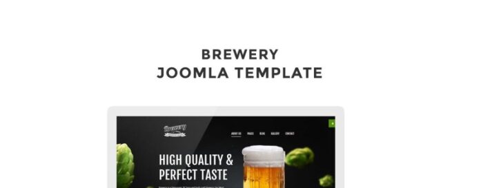 Template Joomla Responsif Pabrik Bir - Fitur Gambar 1