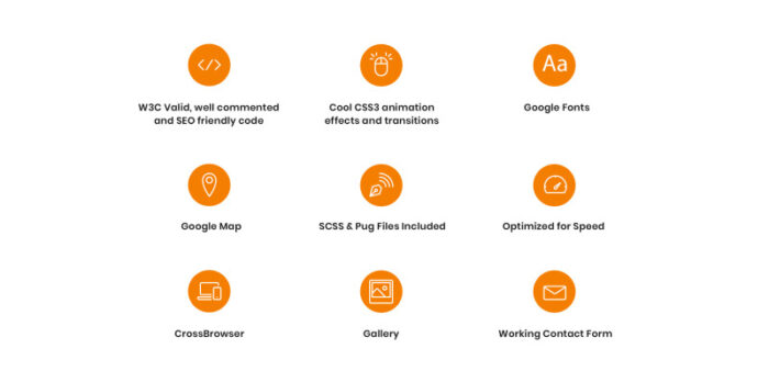 BAJA - Template Situs Web HTML Modern Responsif Pusat Layanan - Fitur Gambar 5