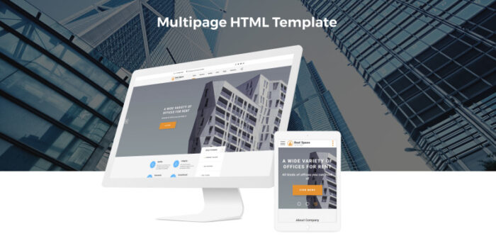 Real Space - Template Situs Web HTML5 Multihalaman Modern Real Estate - Fitur Gambar 2