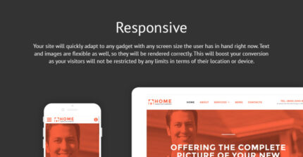 Template Situs Web Responsif Home Inspector - Fitur Gambar 1