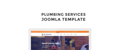 Template Joomla Mr. Plumber - Fitur Gambar 1