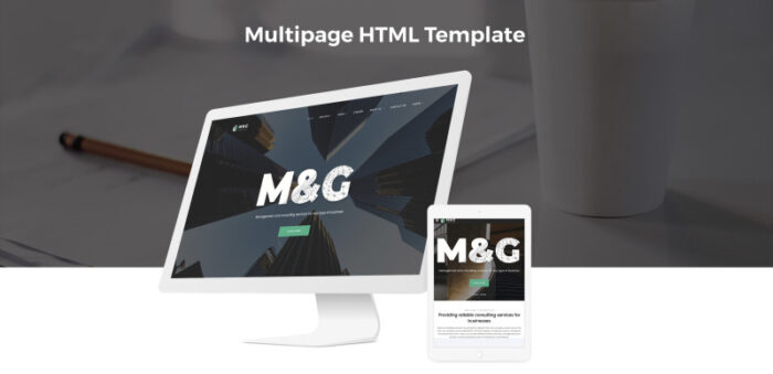 Template Situs Web HTML5 Multihalaman M&G - Konsultasi - Fitur Gambar 2