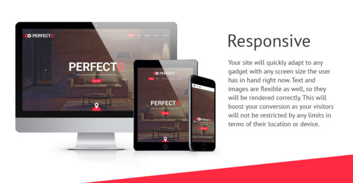 Template Situs Web Perfecto - Fitur Gambar 1