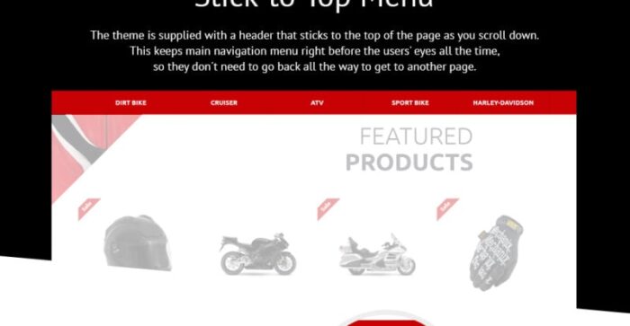 Template OpenCart Sepeda Motor - Fitur Gambar 8