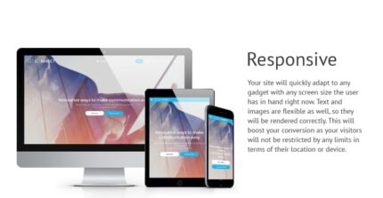 Template Situs Web Responsif ISP - Fitur Gambar 1