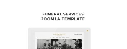 Template Joomla Layanan Pemakaman - Fitur Gambar 1