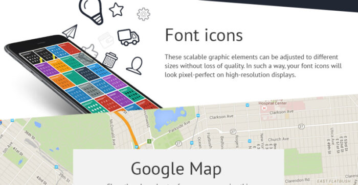 Template Situs Web Responsif Ambulans Teknologi - Fitur Gambar 5