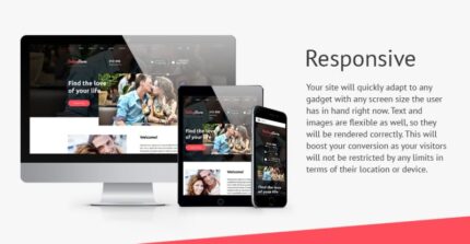 Template Joomla DatingRoom - Fitur Gambar 1