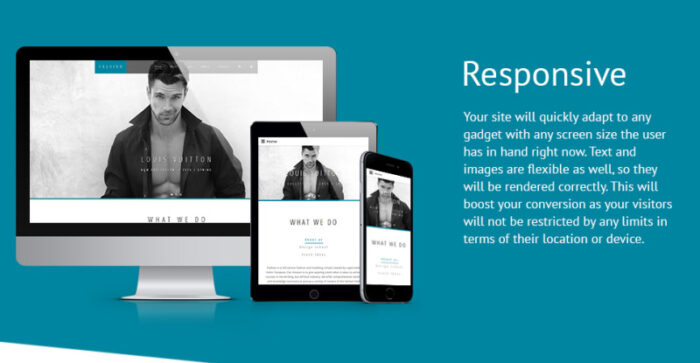 Template Joomla High Fashion - Fitur Gambar 1