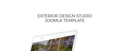 Template Joomla Studio Desain Eksterior - Fitur Gambar 1