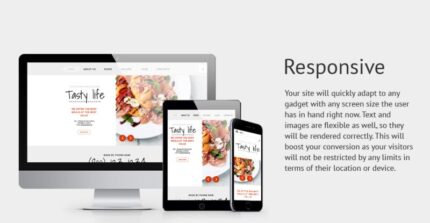 Template Joomla Responsif untuk Kafe dan Restoran - Fitur Gambar 1