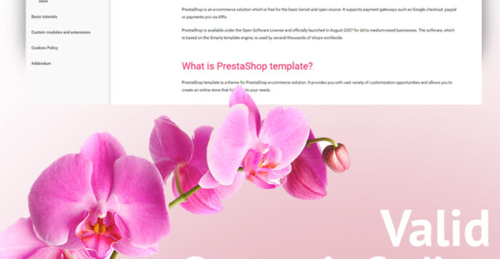 Tema PrestaShop Pink Flora - Fitur Gambar 20