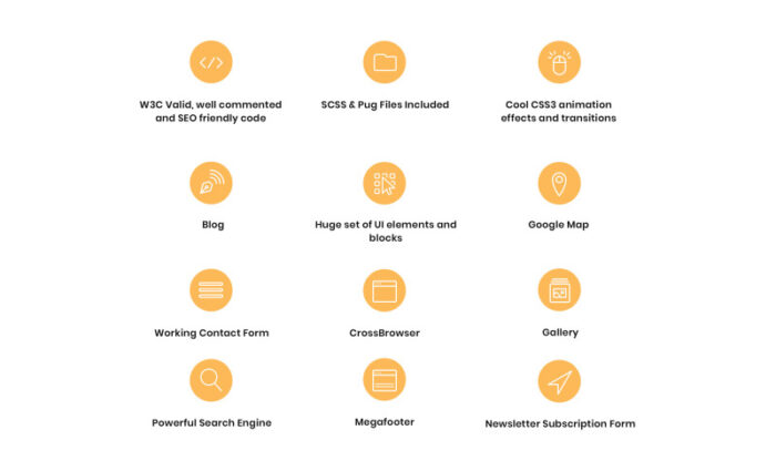 Davis - Template Situs Web HTML5 Multihalaman Portofolio Fotografer - Fitur Gambar 4